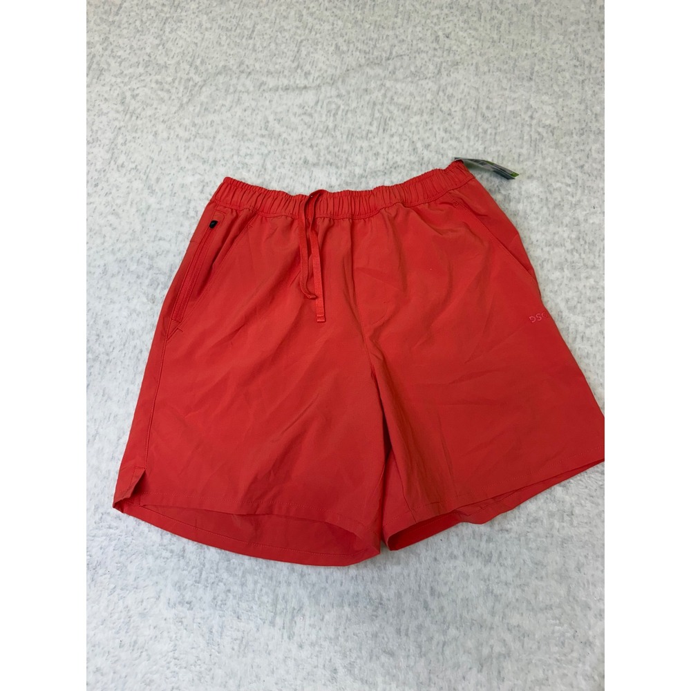 DSG Mens 6 Agility Woven Short Red Sun Athletic Fit DAM14110 Small